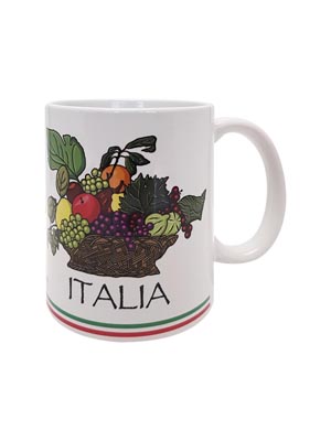 Mug ceramica Icona Cesto Caravaggio (art. 1082L13D00109)