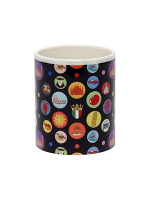 Mug ceramica Icone Texture (art. 1082L13D00111)