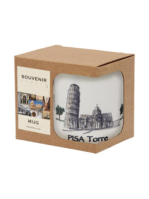 Mug ceramica Torre di Pisa Disegno (art. 1082L13D00601)