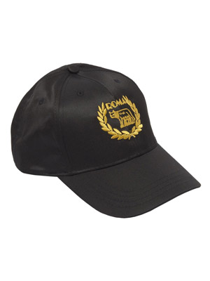Cappellino Nero Cotone Roma (art. 1116CNL19D003)