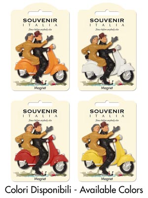 Magnete resina Scooter Italy (art. 1134L24D00109)