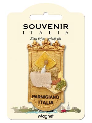 Magnete resina Scudo Parmigiano Italy (art. 1134L24D00115)