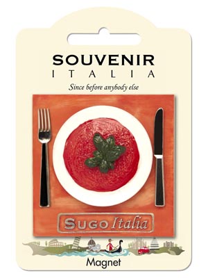 Magnete resina Tovaglietta Sugo  (art. 1134L24D00131)