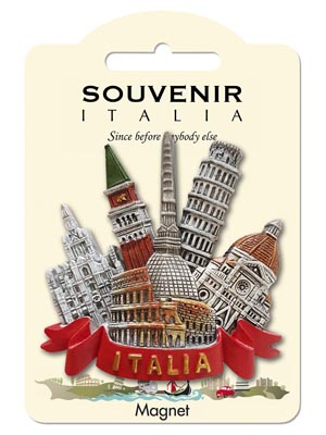 Magnete resina Italia Mix Ribbon (art. 1134L24D00134)