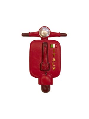 Magnete resina Scooter Front Italy (art. 1134L24D00135)