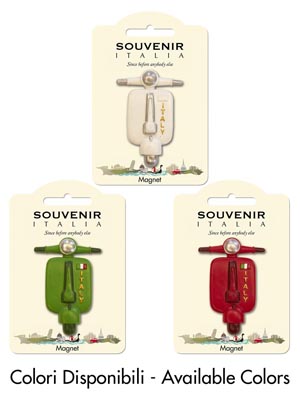 Magnete resina Scooter Front Italy (art. 1134L24D00135)