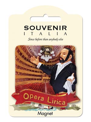 Magnete resina Opera Lirica (art. 1134L24D00144)