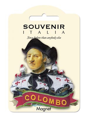 Magnete resina Cristoforo Colombo (art. 1134L24D00145)