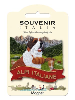 Magnete resina San Bernardo  (art. 1134L24D00154)