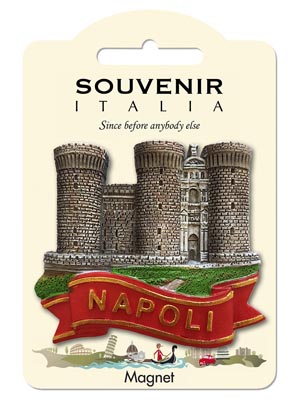 Magnete resina Castello maschio Angioino (art. 1134L24D00705)