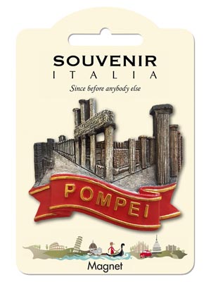Magnete resina Pompei Colonne (art. 1134L24D00706)