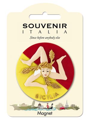 Magnete resina Trinacria (art. 1134L24D00902)