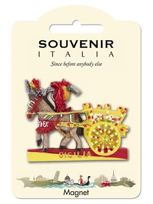 Magnete resina Carretto Siciliano (art. 1134L24D00905)