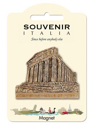 Magnete resina Agrigento Valle dei Templi (art. 1134L24D00908)