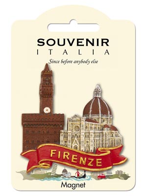 Magnete resina Firenze Ribbon (art. 1134L24D01005)