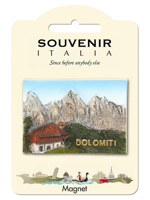 Magnete resina Baita Dolomiti  (art. 1134L24D01501)