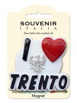 Magnete resina I Love Trento  (art. 1134L24D01803)