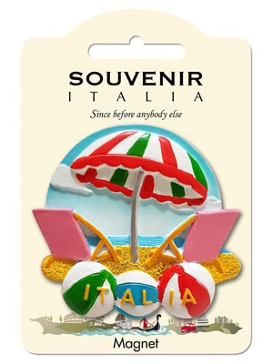 Magnete resina Ombrellone (art. 1134L24D02203)