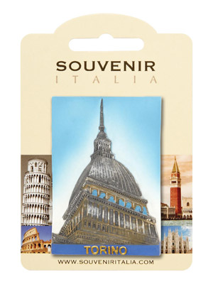 Magnete resina Mole Antonelliana Torino (art. 1134L24D04102)
