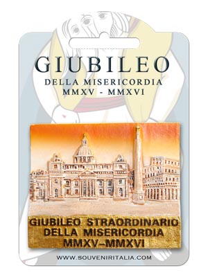 Magnete resina San Pietro Giubileo (art. 1134L2704)
