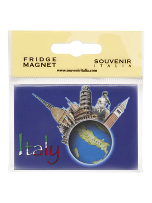 Magnete flag Mondo Monumenti Italy (art. 1135L17D00107)