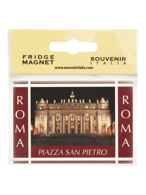 Magnete flag San Pietro Notturno Roma (art. 1135L17D00307)