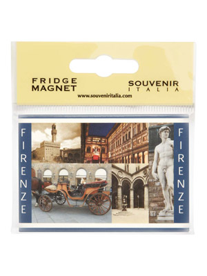 Magnete flag Mix Cartolina Firenze  (art. 1135L17D01004)