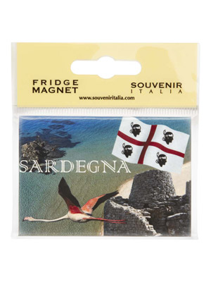 Magnete flag Airone Sardegna  (art. 1135L17D01201)