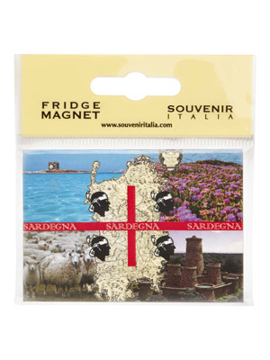 Magnete flag Cartina Sardegna  (art. 1135L17D01202)