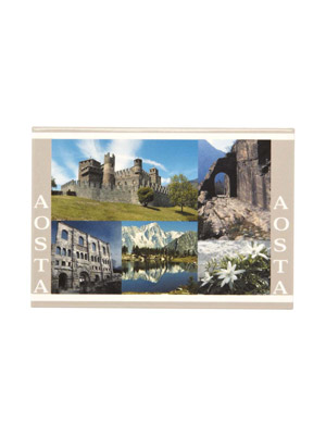 Magnete flag Stella Alpina Val 