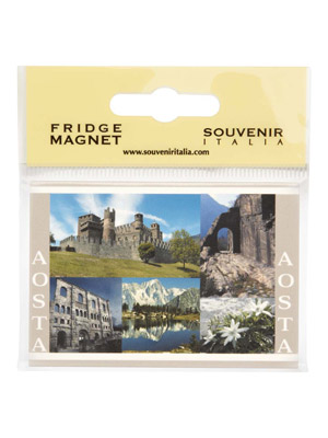 Magnete flag Stella Alpina Val 