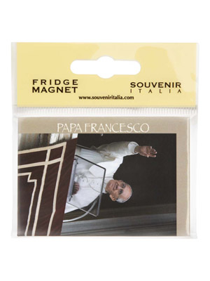 Magnete flag Papa Balcone Vaticano (art. 1135L2708)