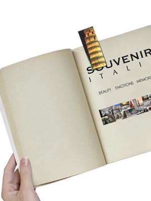 Magnete set 2 segnalibro Torre di Pisa  (art. 1139L17D00601)