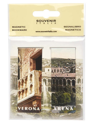Magnete set 2 segnalibro Verona  (art. 1139L17D01101)
