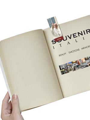 Magnete set 2 segnalibro Papa Francesco (art. 1139L2701)