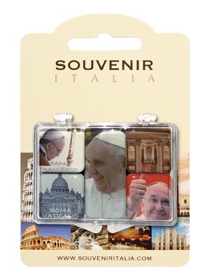 Magneti epoxy box Papa Vaticano  (art. 1142L2701)