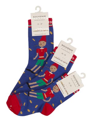 Calza bambino Monete Pinocchio (art. 142L3304)