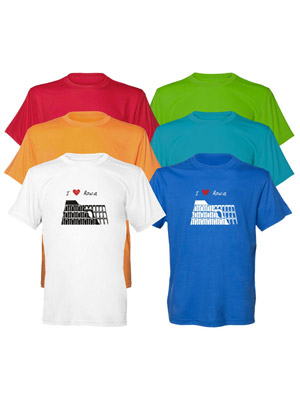 T-shirt bimbo Cotone Colosseo Roma  (art. 152CL16D003)