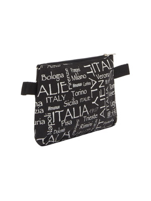 Borsa pochette Nero Parlato Italy  (art. 2016NBPL01D001)