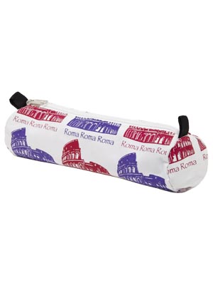 Borsa pencil case round Icona Colosseo Roma (art. 2017BPL16D003)