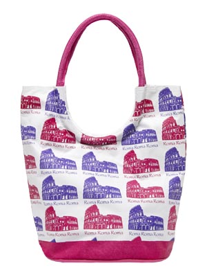 Borsa Basket Icona Colosseo Roma (art. 3006BPL16D003)