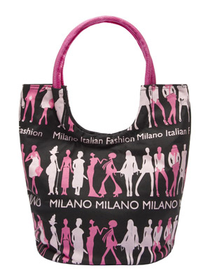 Borsa Basket Nero Milano (art. 3006NPPL10D002)