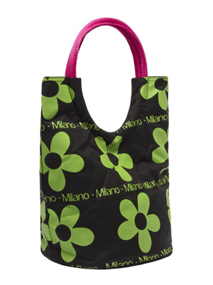 Borsa Basket Nero Fiore Milano  (art. 3006NVPL14D002)