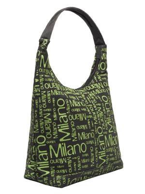 Borsa Giuly Verde Cotone Parlato Milano (art. 3014NVCL01D002)