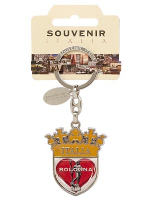 Portachiavi Scudo Nettuno Bologna (art. 9931PCBO002)