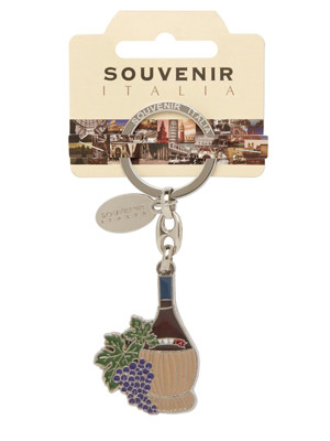 Portachiavi Fiasco Vino Firenze (art. 9931PCFI003)