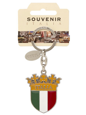 Portachiavi Scudo Tricolore Italy (art. 9931PCITA006)
