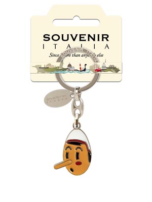 Portachiavi metallo Pinocchio (art. 9931PCITA023)