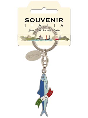 Portachiavi metallo Sardina (art. 9931PCITA027)