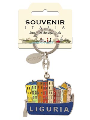 Portachiavi metallo Barca Liguria (art. 9931PCLIG003)